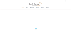 Desktop Screenshot of freshcanvasspa.com