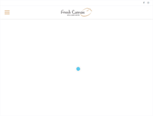 Tablet Screenshot of freshcanvasspa.com